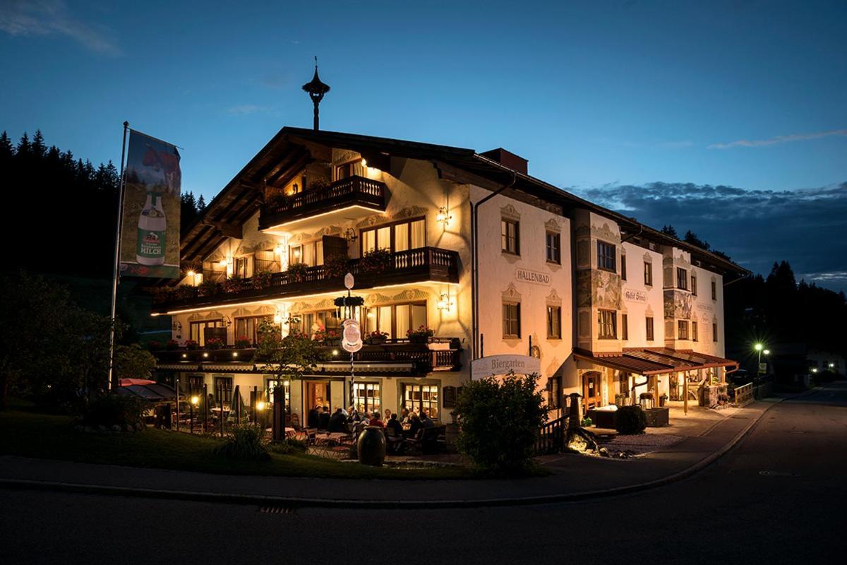 Aktivhotel & Gasthof Schmelz Ihr Urlaubs Hotel In Inzell Mit Wellness Hallenbad, Alpensauna & Dampfbad Exterior photo